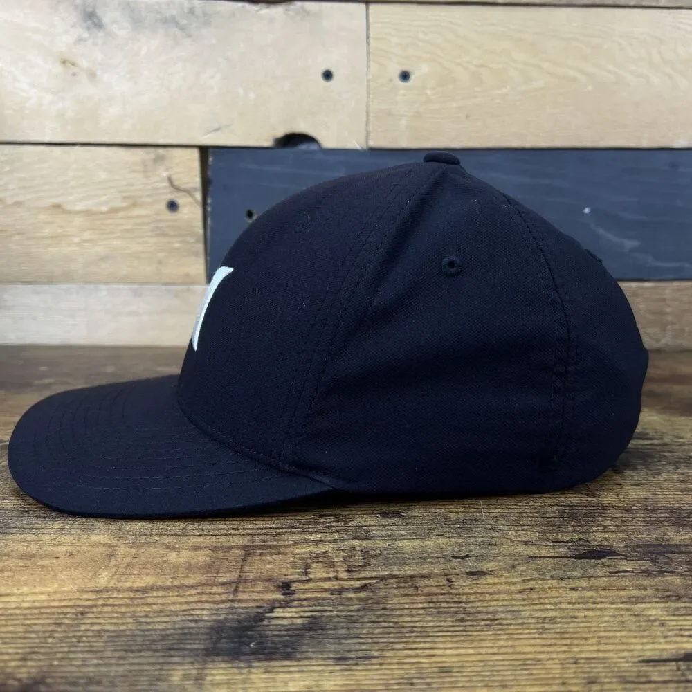 Hurley H20-Dri L-XL Black Fitted Hat Baseball Cap